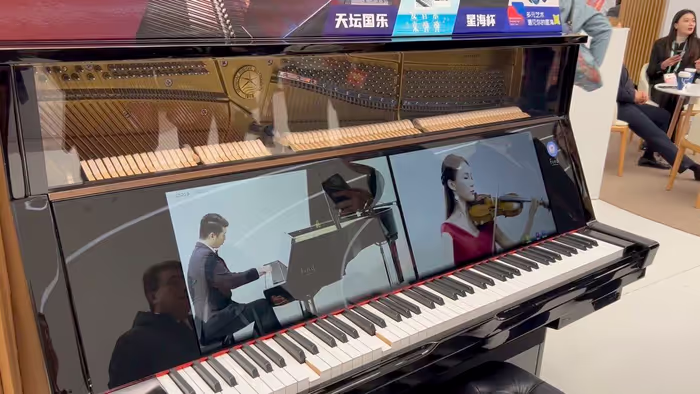 Piano connecté et innovation musicale à Pékin